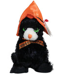 Ty Halloweenie Beanies - Screams the Cat Witch