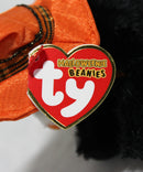 Ty Halloweenie Beanies - Screams the Cat Witch