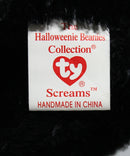 Ty Halloweenie Beanies - Screams the Cat Witch