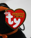 Ty Halloweenie Beanies - Scurry the Cat Witch