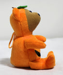 Ty Halloweenie Beanies- Teddykin the Pumpkin Bear