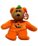 Ty Halloweenie Beanies - Treatsies the Pumpkin Teddy