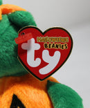 Ty Halloweenie Beanies - Tricky the Pumpkin Bear