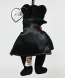 Ty Halloweenie Beanies - Twilight the Vampire Bear