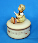 Hummel Figurine: Girl With Sheet Music - Candy Bowl - IV/389