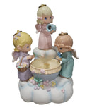 Precious Moments KRFTN303, Musical Water Fountain- Angles on Cloud