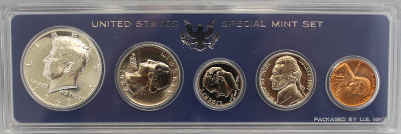 1967 S US Mint set (OGP) 5 coins