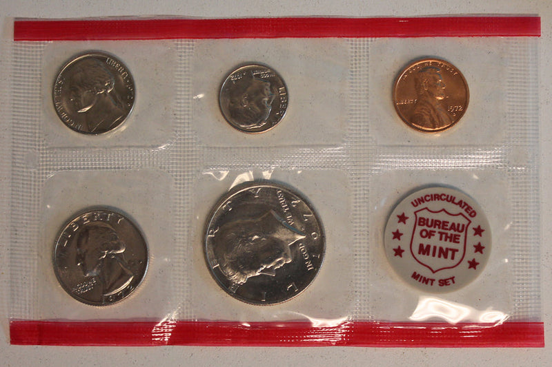 1972 PD US Mint Set (OGP) 11 coins