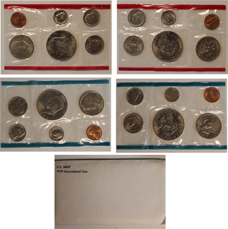 1978 PD US Mint Set (OGP) 12 Coins