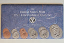 1991 PD US Mint set 10 Pack (OGP) 100 coins
