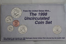 1998 PD US Mint Set (OGP) 10 Coins