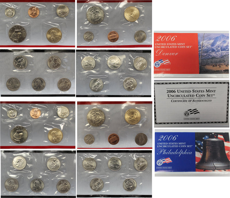 2006 PD US Mint Set (OGP) 20 coins