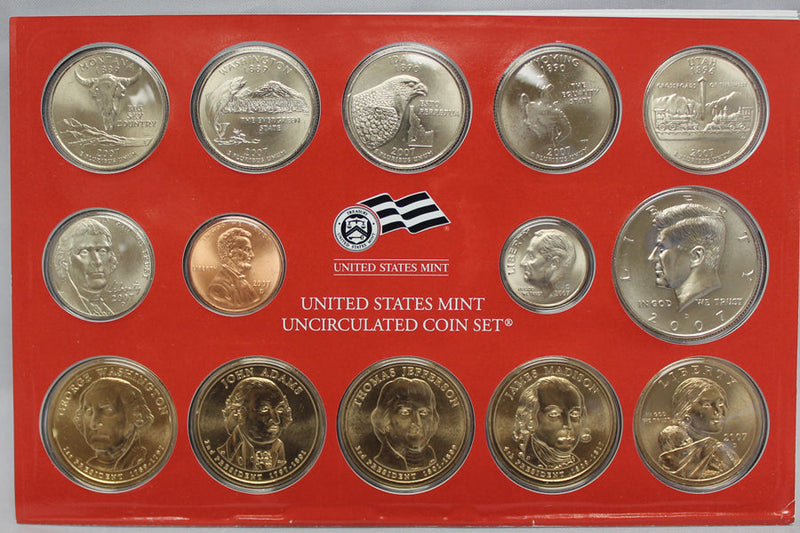 2007 PD US Mint Set (OGP) 28 coins