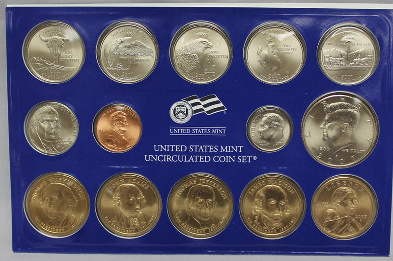 2007 PD US Mint Set (OGP) 28 coins