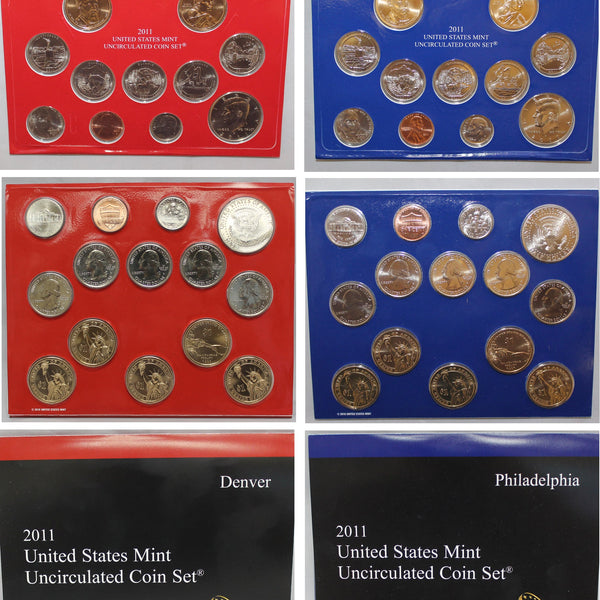 2011 PD US Mint Set (OGP) 28 coins