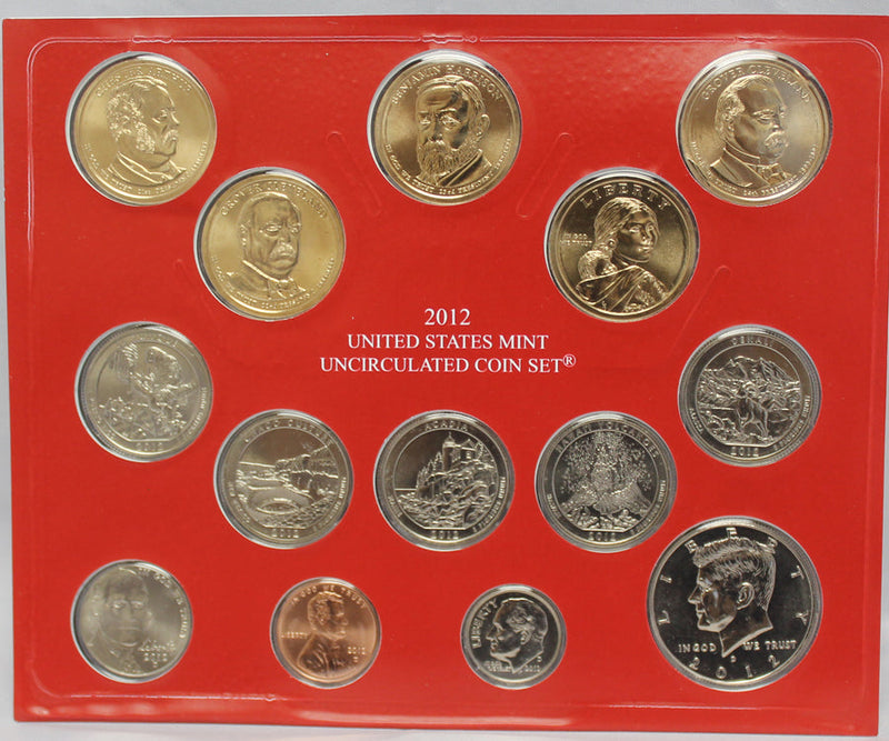 2012 PD US Mint Set (OGP) 28 coins