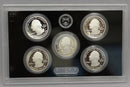 2011 Proof Silver ATB Quarter Set Gem Cameo No Box/COA