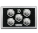 2013 Proof Silver ATB Quarter Set Gem Cameo No Box/COA