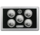 2013 Proof Silver ATB Quarter Set Gem Cameo No Box/COA