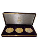 Precious Moments PCC-112, Loving, Caring and Sharing Medallion Set, Members Only