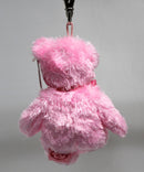 Ty Pinkys (Key Clip) - Dazzler the Pink Teddy Bear
