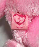 Ty Pinkys (Key Clip) - Dazzler the Pink Teddy Bear