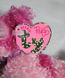 Ty Pinkys (Key Clip) - Glitters the Pink Schnauzer