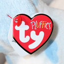 Ty Pluffies - Baby Pups (Blue and White Dog)