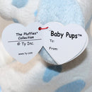 Ty Pluffies - Baby Pups (Blue and White Dog)