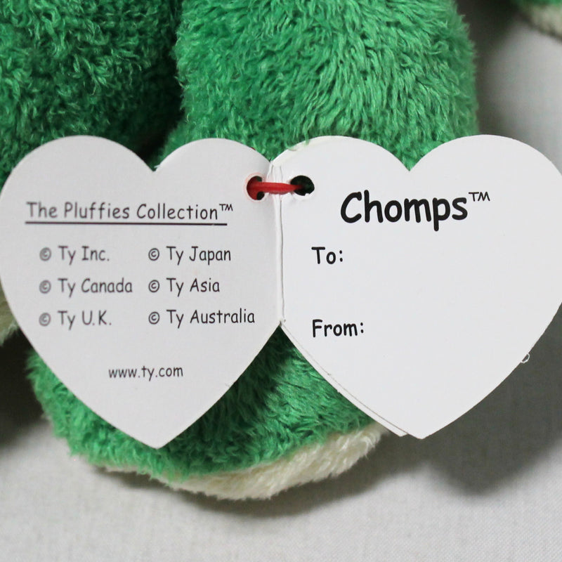 Ty Pluffies - Chomps the Green Alligator