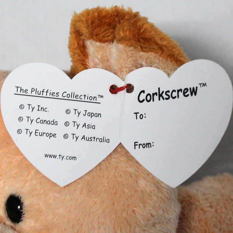 Ty Pluffies - Corkscrew the Pig