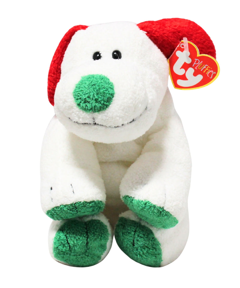 Ty Pluffies - Frost the White Dog, Christmas