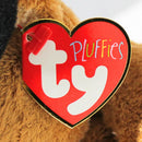 Ty Pluffies - Lil Pilgrim the Brown Teddy Bear, Thanksgiving