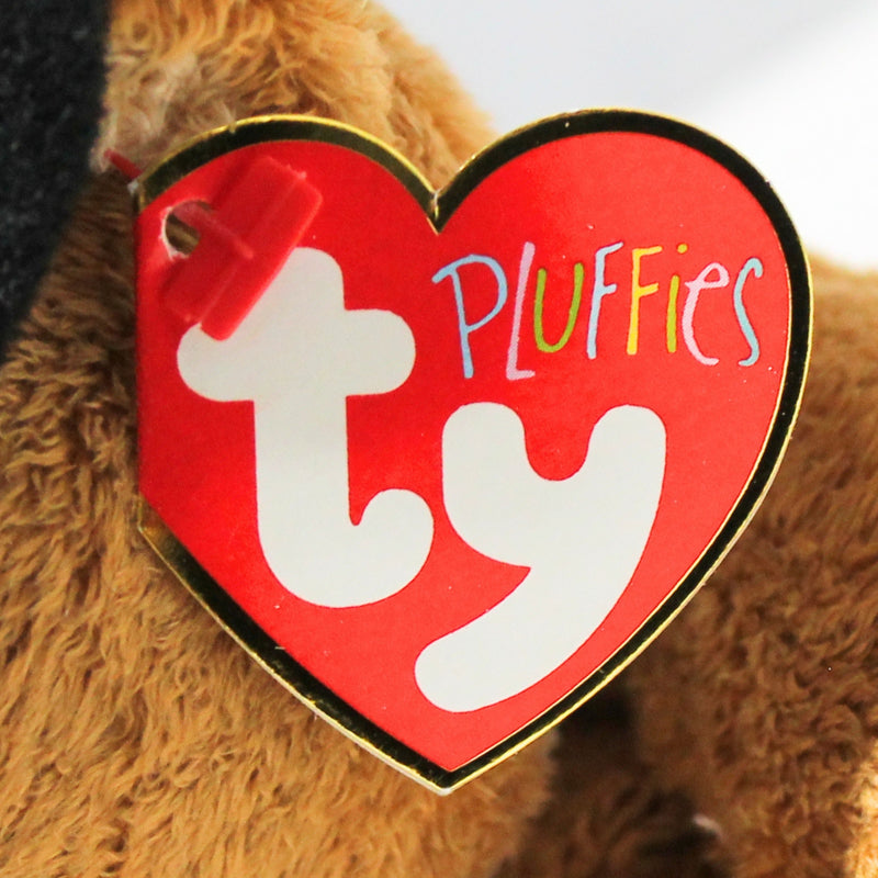 Ty Pluffies - Lil Pilgrim the Brown Teddy Bear, Thanksgiving