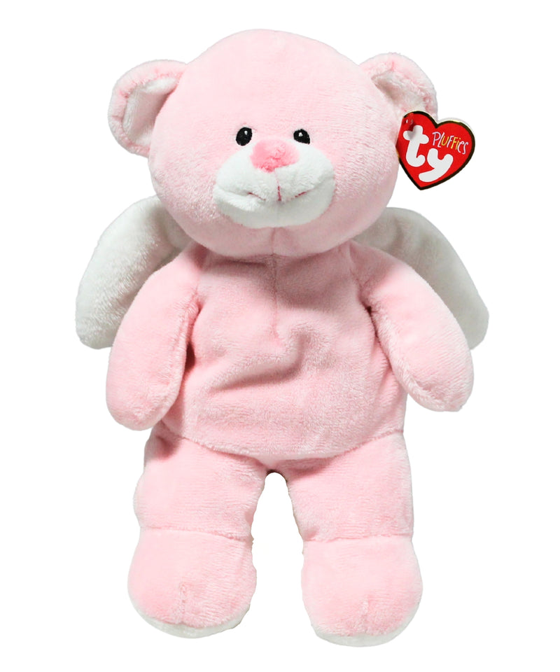 Ty Pluffies - Little Angel the Pink Teddy Bear, Angel Wings
