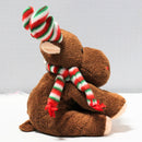 Ty Pluffies - Merry Moose the Brown Moose, Christmas