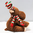 Ty Pluffies - Merry Moose the Brown Moose, Christmas