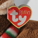 Ty Pluffies - Merry Moose the Brown Moose, Christmas