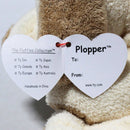Ty Pluffies - Plopper the Brown Dog