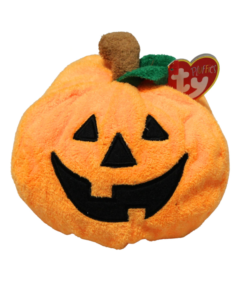 Ty Pluffies - Plumpkin the Orange Pumpkin, Halloween