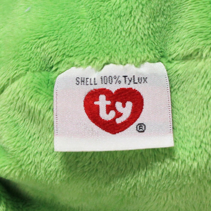 Ty Pluffies - Ponds the Green Frog, Solid Eyes