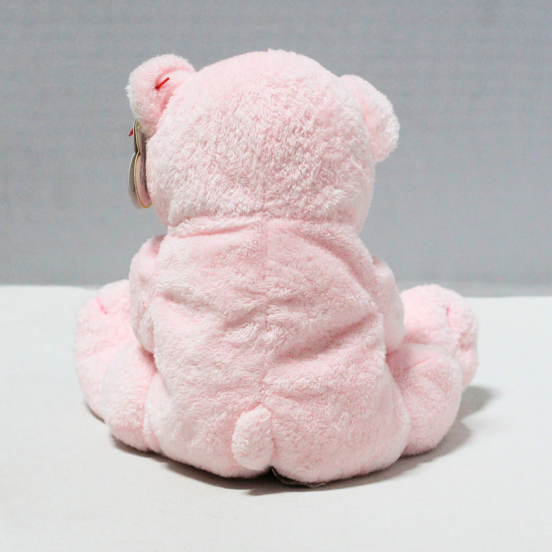 Ty Pluffies - Pudder the Pink Teddy Bear