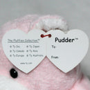 Ty Pluffies - Pudder the Pink Teddy Bear