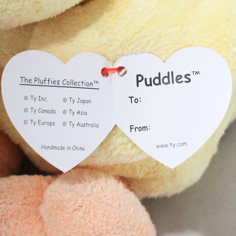 Ty Pluffies - Puddles the Yellow Duck