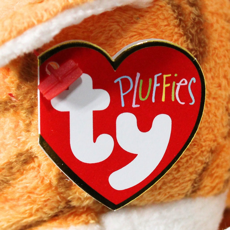 Ty Pluffies - Purrz the Orange Tiger Cat