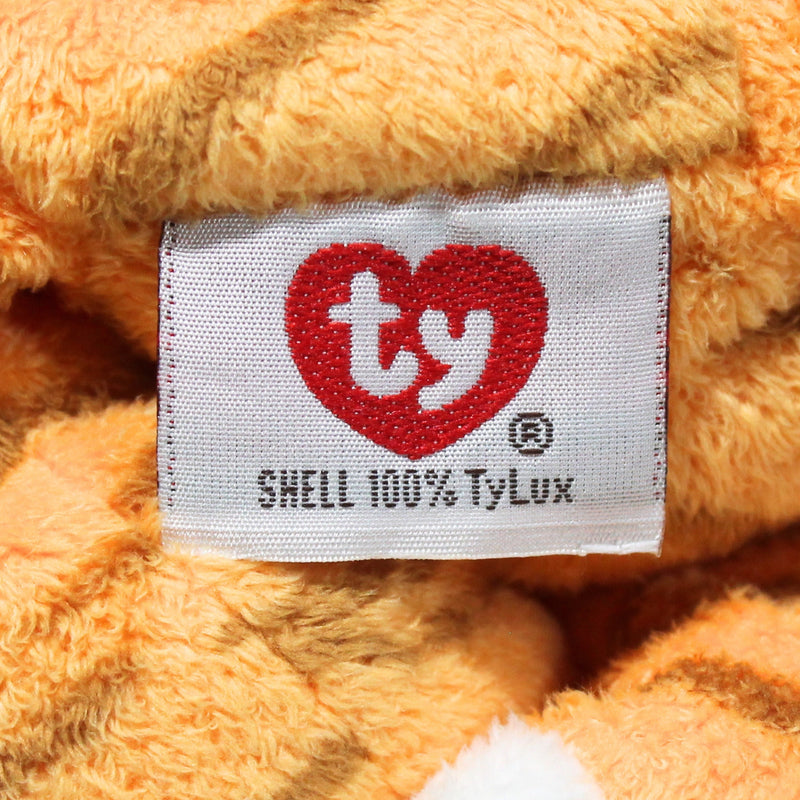 Ty Pluffies - Purrz the Orange Tiger Cat