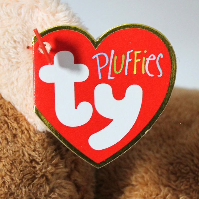 Ty Pluffies - Slumbers the Brown Teddy Bear