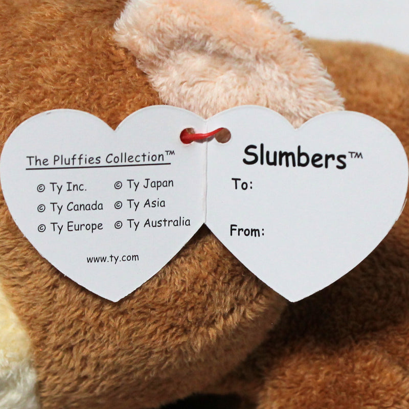 Ty Pluffies - Slumbers the Brown Teddy Bear