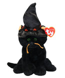Ty Pluffies - Spooksie the Black Cat, Halloween 