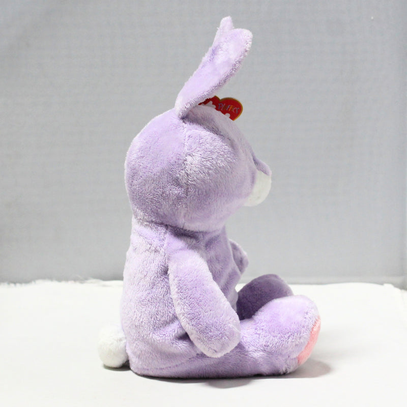 Ty Pluffies - Springy the Purple Bunny, Easter